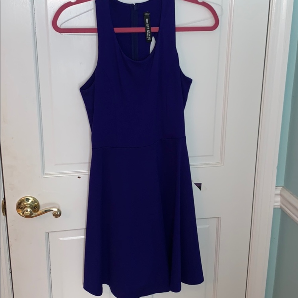 Design lab dark blue dress from Lord & Taylor